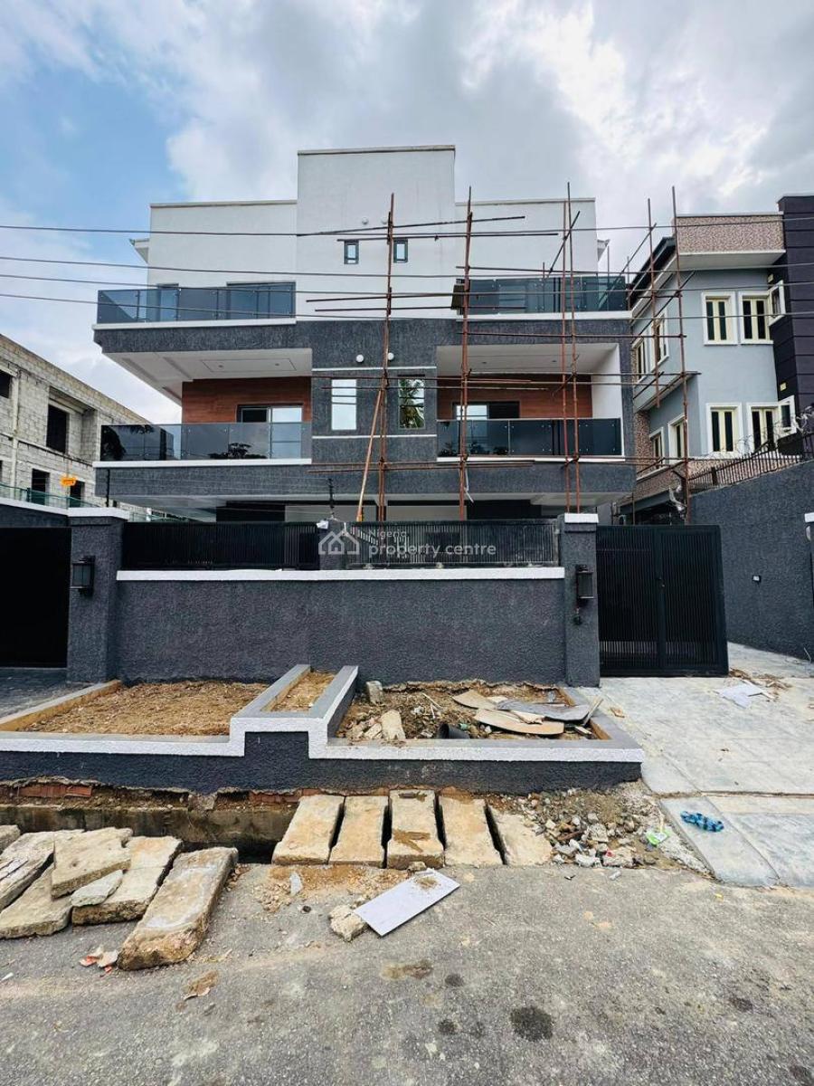 Smartly Styled 4 Bedroom Semi Detached Dupled with a Room Bq, Gra, Ogudu, Lagos, Detached Duplex for Sale