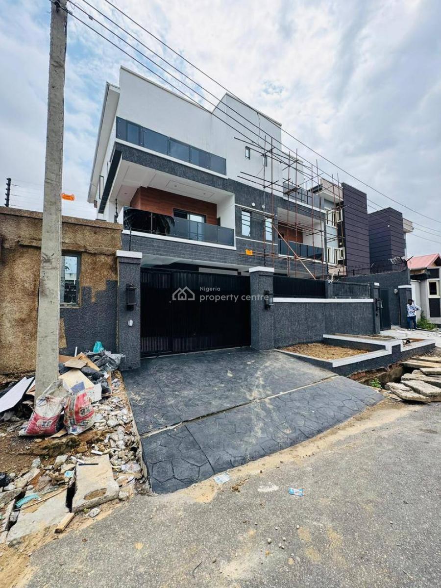 Smartly Styled 4 Bedroom Semi Detached Dupled with a Room Bq, Gra, Ogudu, Lagos, Detached Duplex for Sale