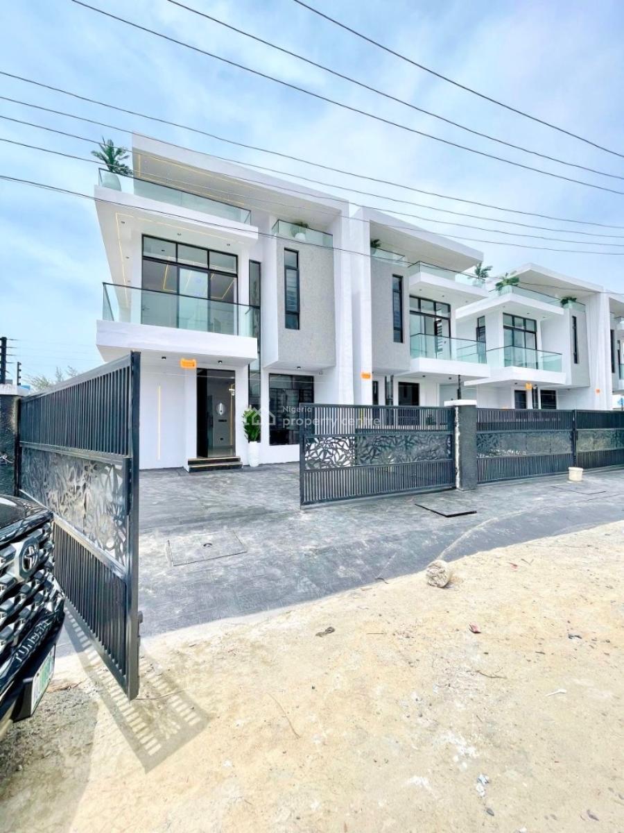 Luxurious 4 Bedroom Semi Detached Duplex in a Secured Estate with Bq, Located Inside an Estate ,clean Water,good Light, Ikota, Lekki, Lagos, Semi-detached Duplex for Sale