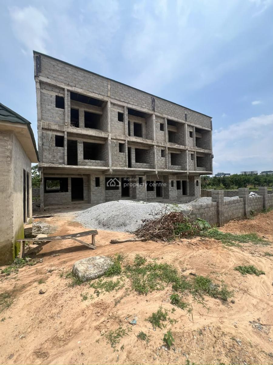 Solid 4 Bedroom Terraced Duplex (to Be Delivered As Semi-finished), Mbora (nbora), Abuja, Terraced Duplex for Sale