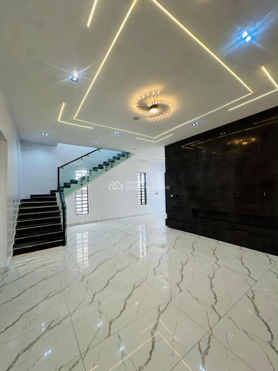 Clean Brand New 4 Bedroom Diplrx with Bq, Located Inside Good Secure Estate,clean Estate,good Drainage, Sangotedo, Ajah, Lagos, Semi-detached Duplex for Rent