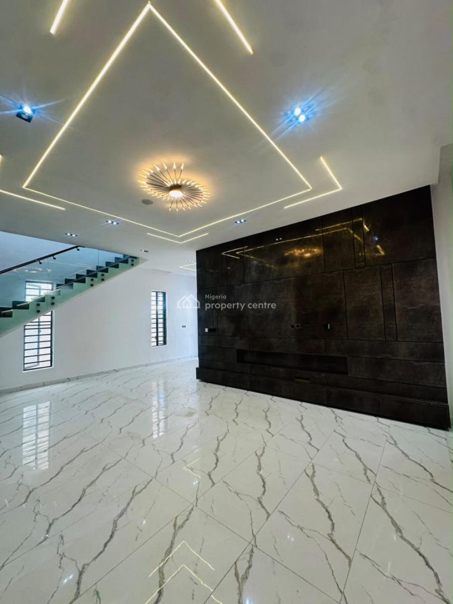 Clean Brand New 4 Bedroom Diplrx with Bq, Located Inside Good Secure Estate,clean Estate,good Drainage, Sangotedo, Ajah, Lagos, Semi-detached Duplex for Rent