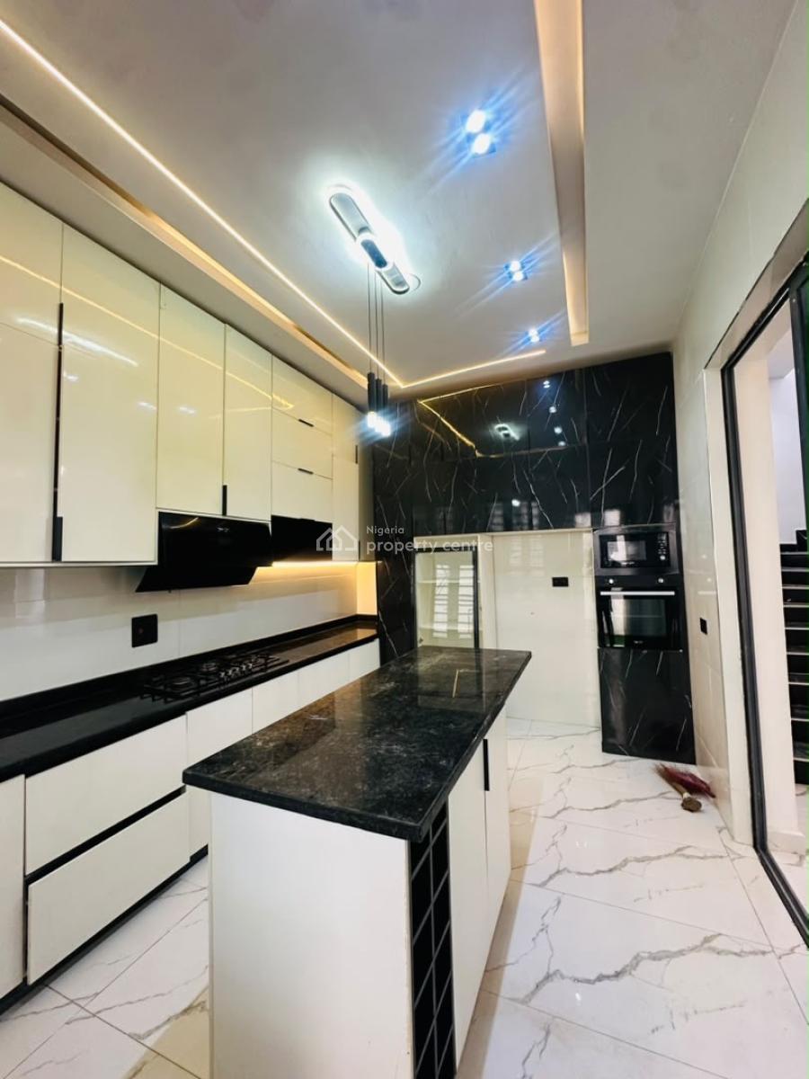 Clean Brand New 4 Bedroom Diplrx with Bq, Located Inside Good Secure Estate,clean Estate,good Drainage, Sangotedo, Ajah, Lagos, Semi-detached Duplex for Rent