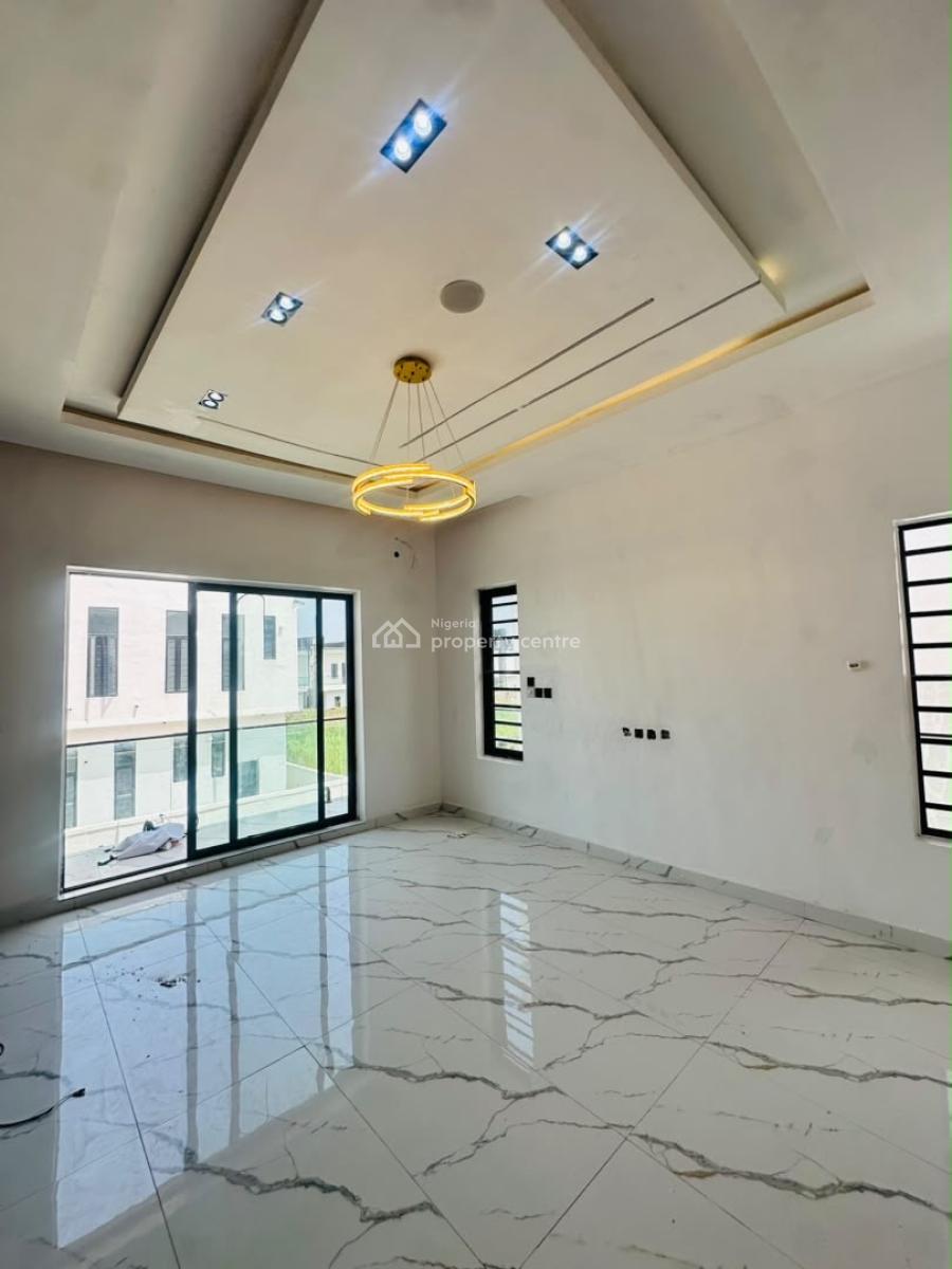Clean Brand New 4 Bedroom Diplrx with Bq, Located Inside Good Secure Estate,clean Estate,good Drainage, Sangotedo, Ajah, Lagos, Semi-detached Duplex for Rent