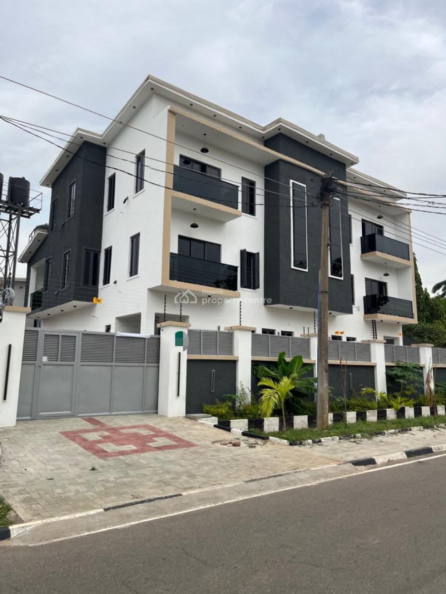 Contemporary 4 Bedroom Semi-detached Duplex + Bq, Wuse, Abuja, Semi-detached Duplex for Sale
