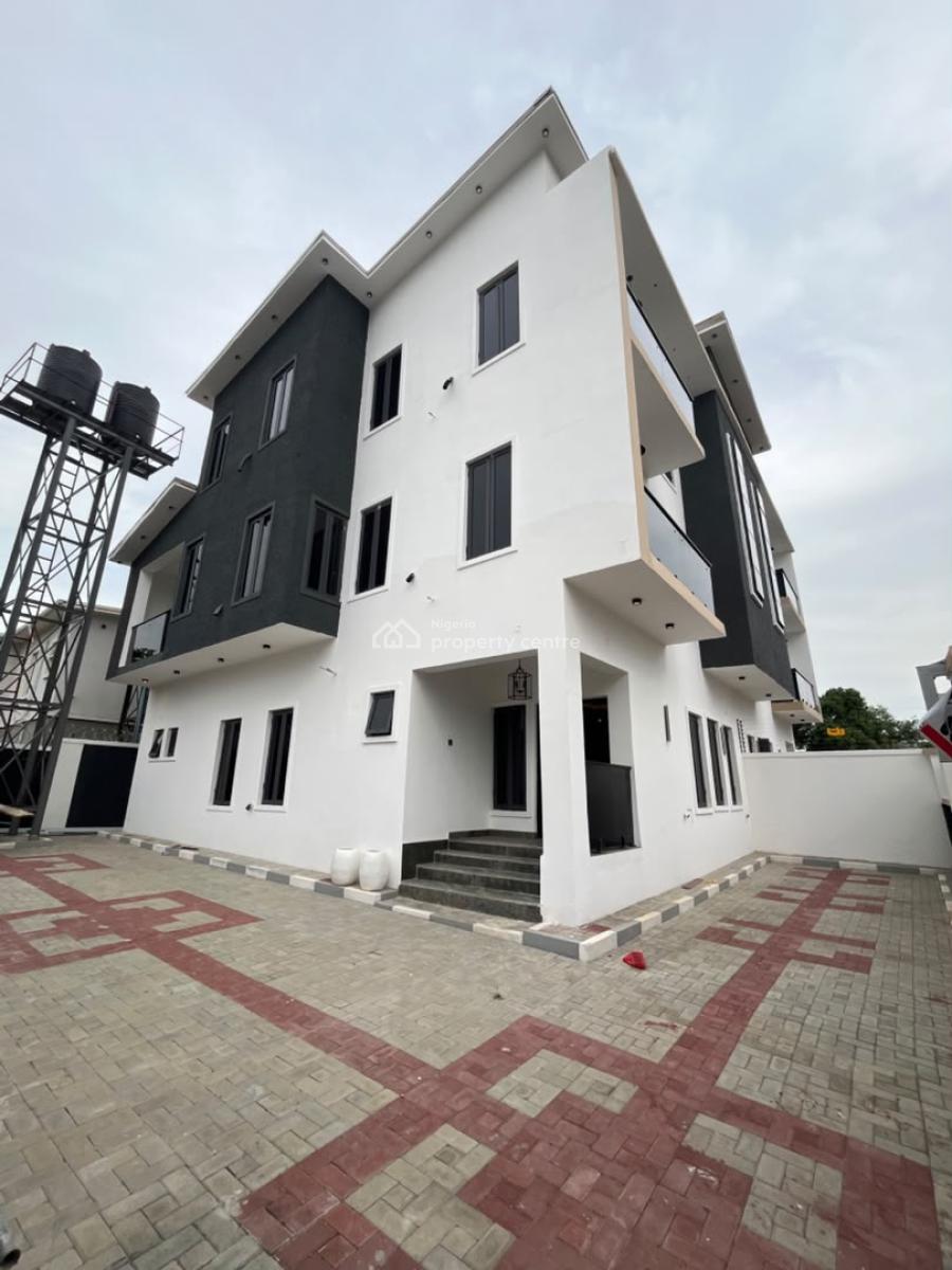 Contemporary 4 Bedroom Semi-detached Duplex + Bq, Wuse, Abuja, Semi-detached Duplex for Sale