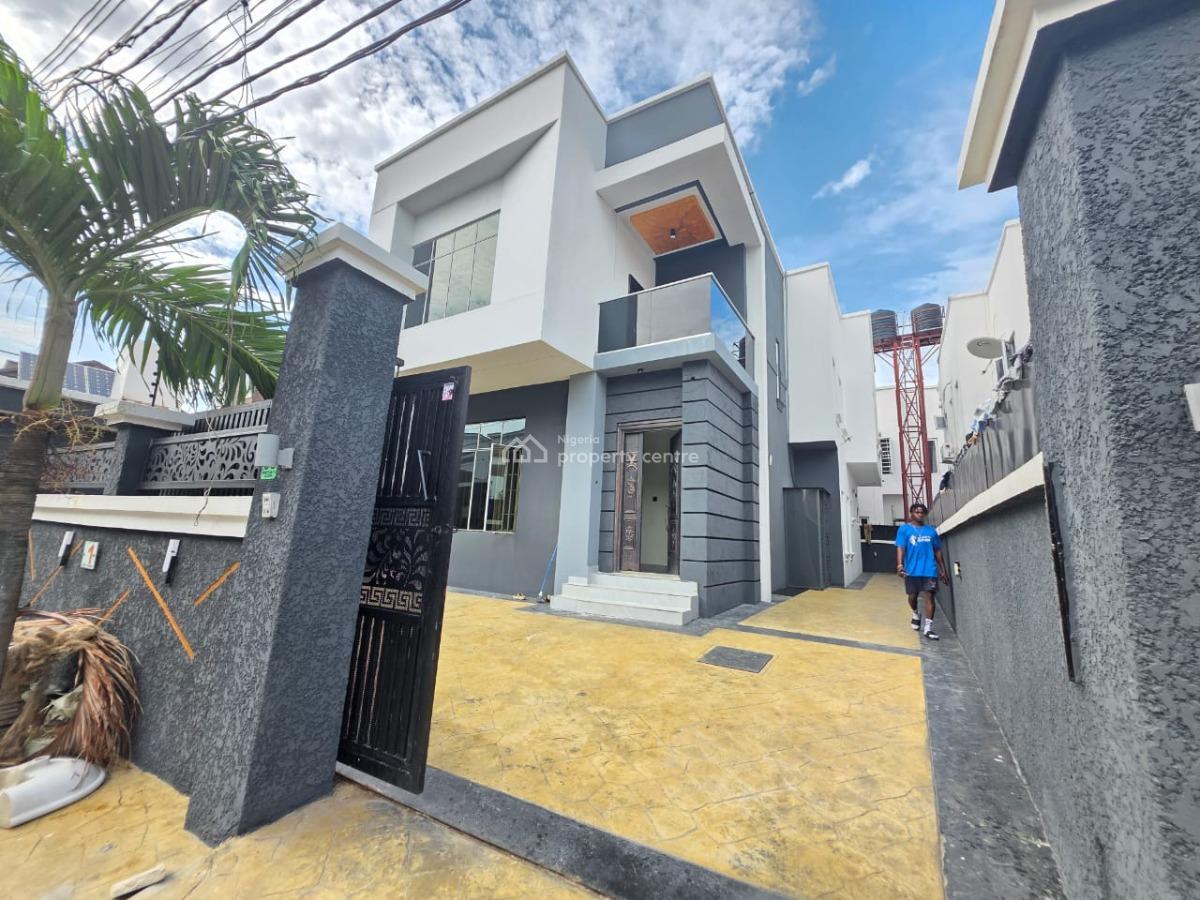 Beautifully Designed 5 Bedroom Fully Detached Duplex Wit, Osapa Lekki Lagos, Osapa, Lekki, Lagos, Detached Duplex for Sale