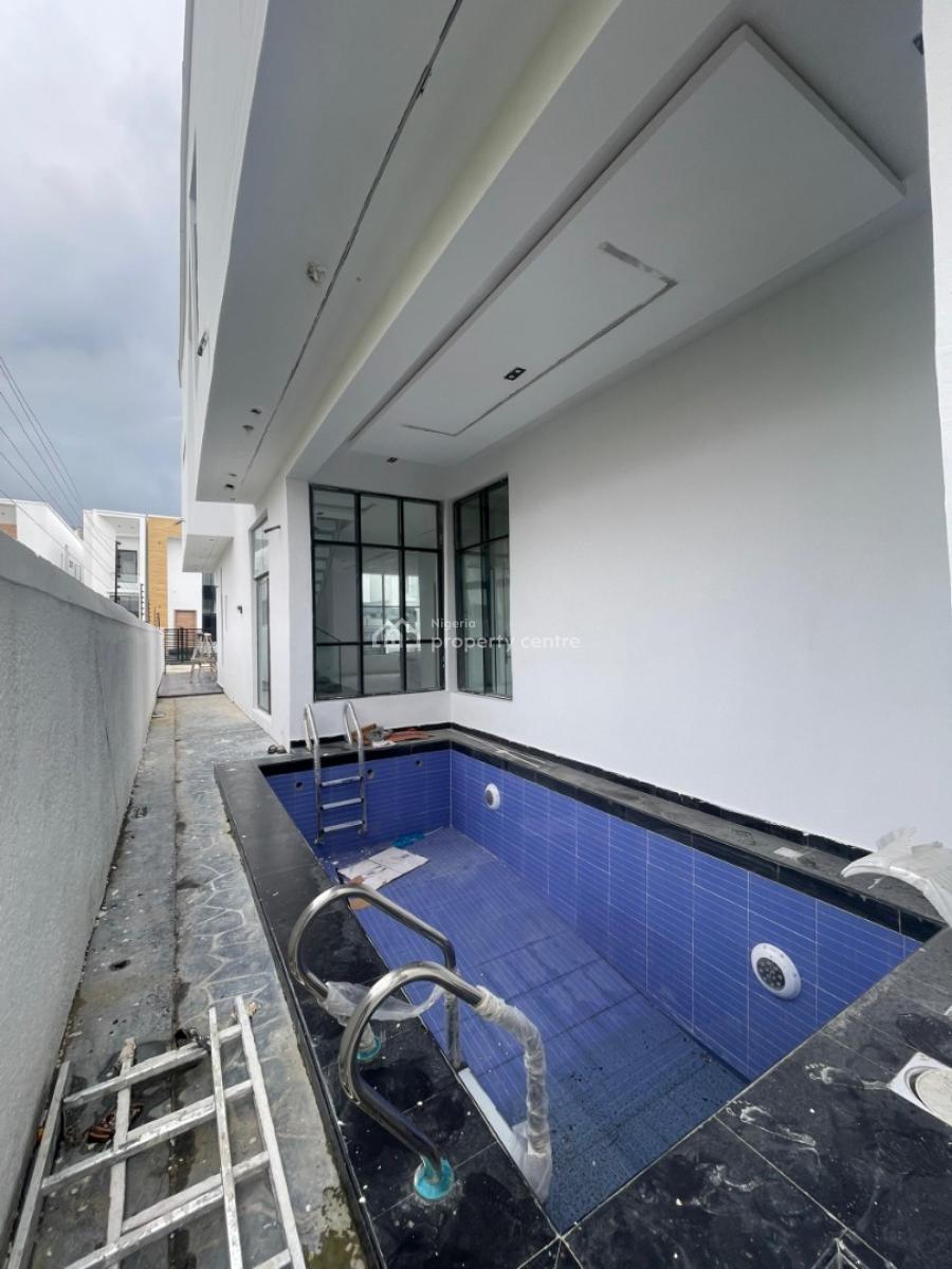 Luxury 5 Bedroom Fully Detached Duplex + Bq, Pool, Gym, Cinema, Chevron, Lekki, Lagos, Detached Duplex for Sale