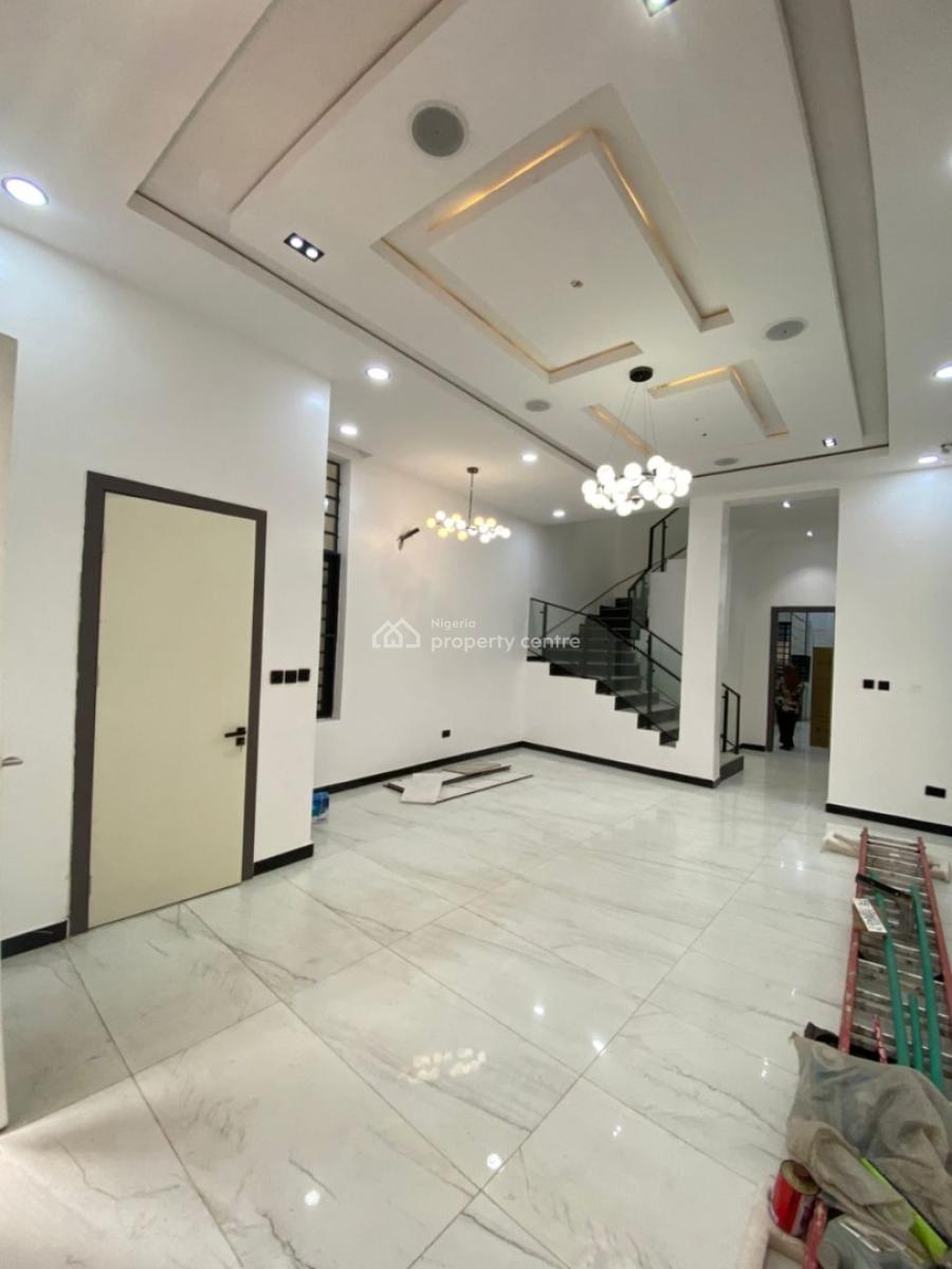 a Nice 5 Bedroom Fully Detached Duplex + Bq, Swimming Pool, Ikate, Lekki, Lagos, Detached Duplex for Sale