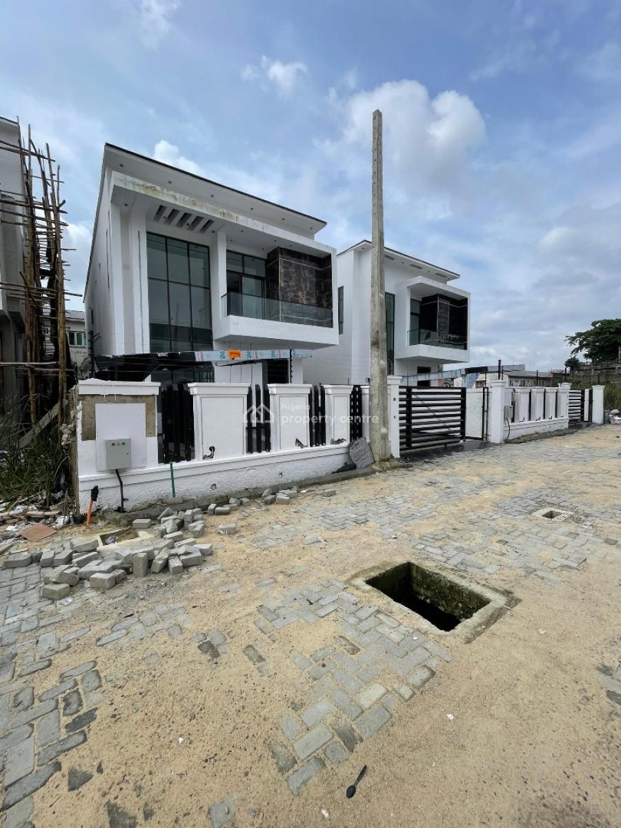 Luxury 5bedroom Fully Detached Duplex with Detailed Finishing, Chevron, Lekki, Lagos, Detached Duplex for Sale
