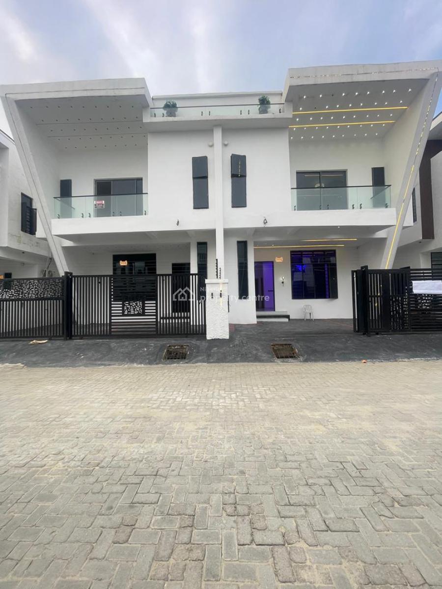 Lovely 4 Bedroom Semi Detached Duplex with a Room Bq, Ajah, Lagos, Semi-detached Duplex for Sale