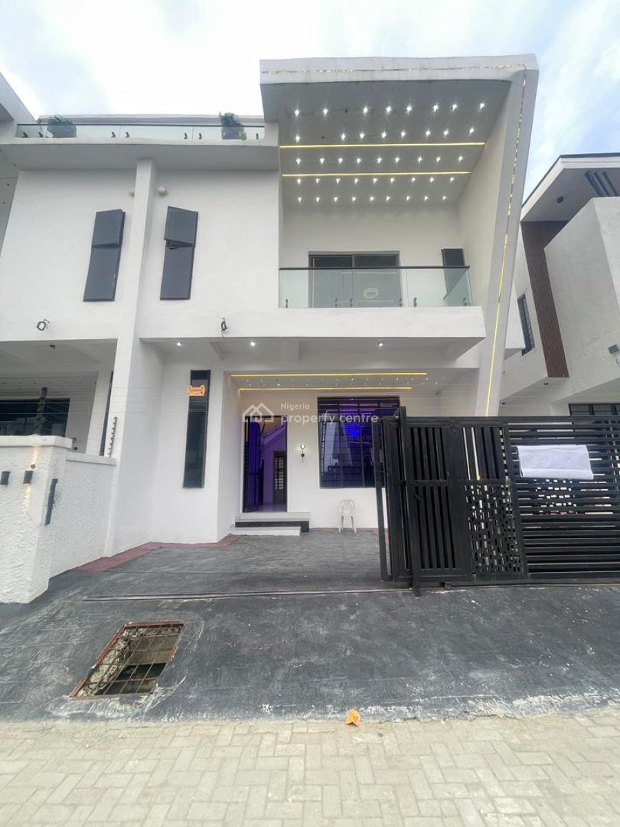 Lovely 4 Bedroom Semi Detached Duplex with a Room Bq, Ajah, Lagos, Semi-detached Duplex for Sale