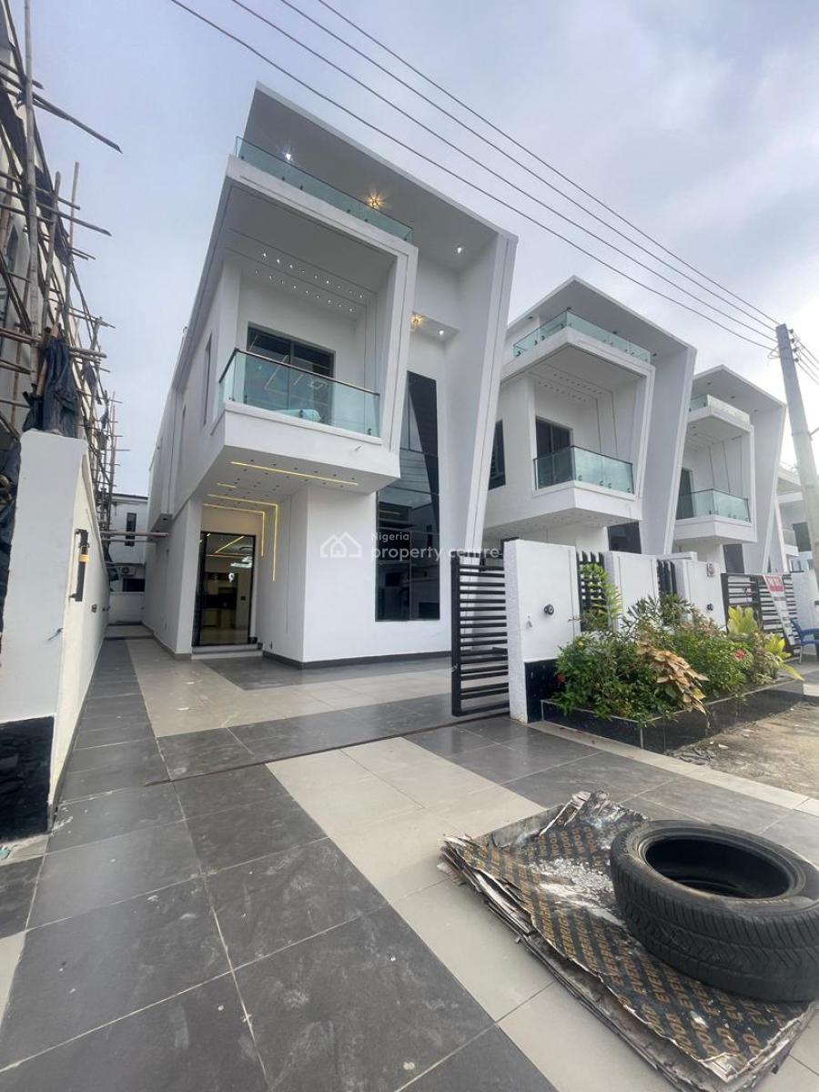 Elegant 4 Bedroom Fully Detached Duplex with Swimming Pool & Bq, Ajah, Lagos, Detached Duplex for Sale