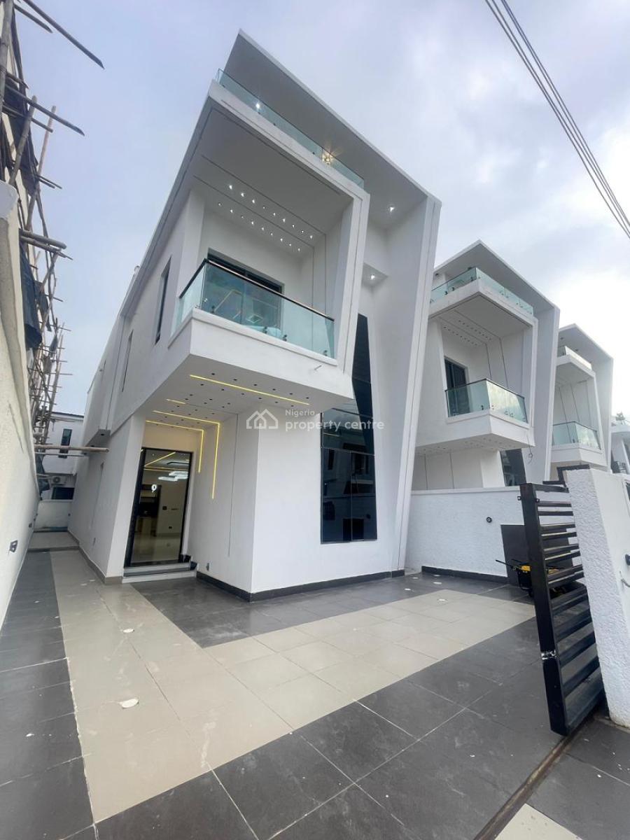 Elegant 4 Bedroom Fully Detached Duplex with Swimming Pool & Bq, Ajah, Lagos, Detached Duplex for Sale