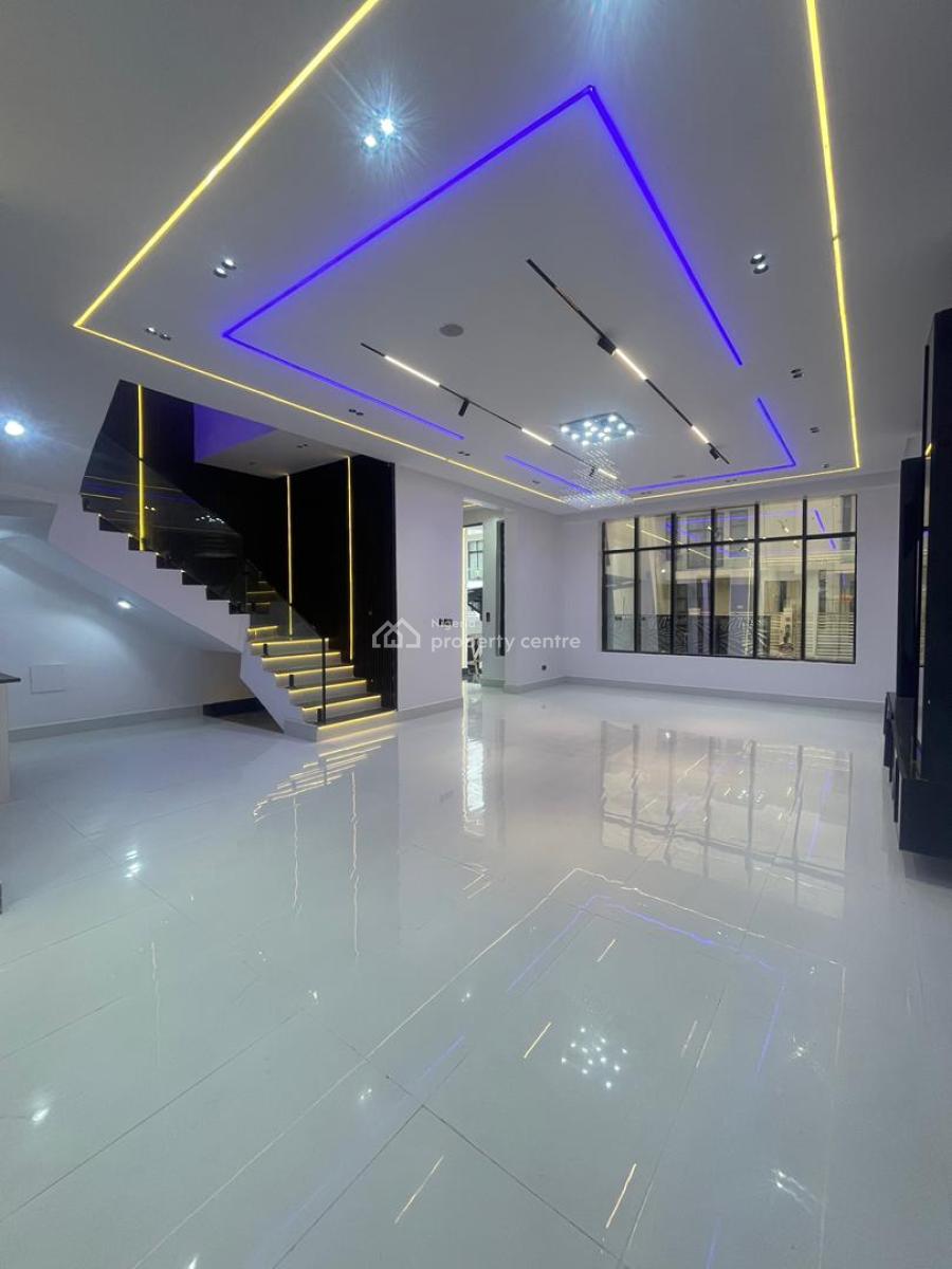 Exquisite 5 Bedroom Fully Detached Duplex with Swimming Pool & Bq, Ajah, Lagos, Detached Duplex for Sale