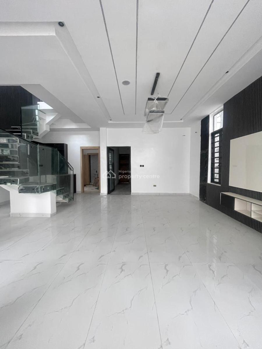Spacious 5 Bed Fully Detached Duplex with Tv Console, Ajah, Lagos, House for Sale