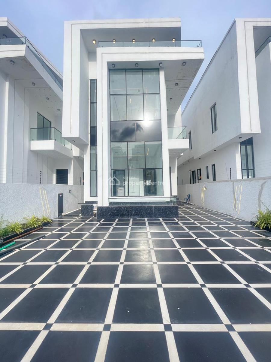 Outstanding 5 Bedroom Fully Detached Duplex with Swimming Pool & Bq, Ajah, Lagos, Detached Duplex for Sale