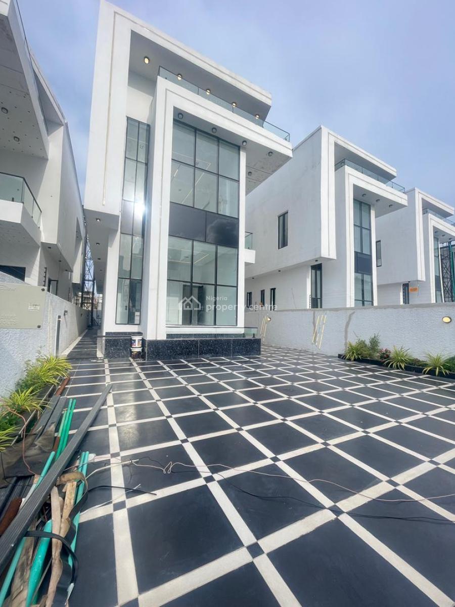 Outstanding 5 Bedroom Fully Detached Duplex with Swimming Pool & Bq, Ajah, Lagos, Detached Duplex for Sale