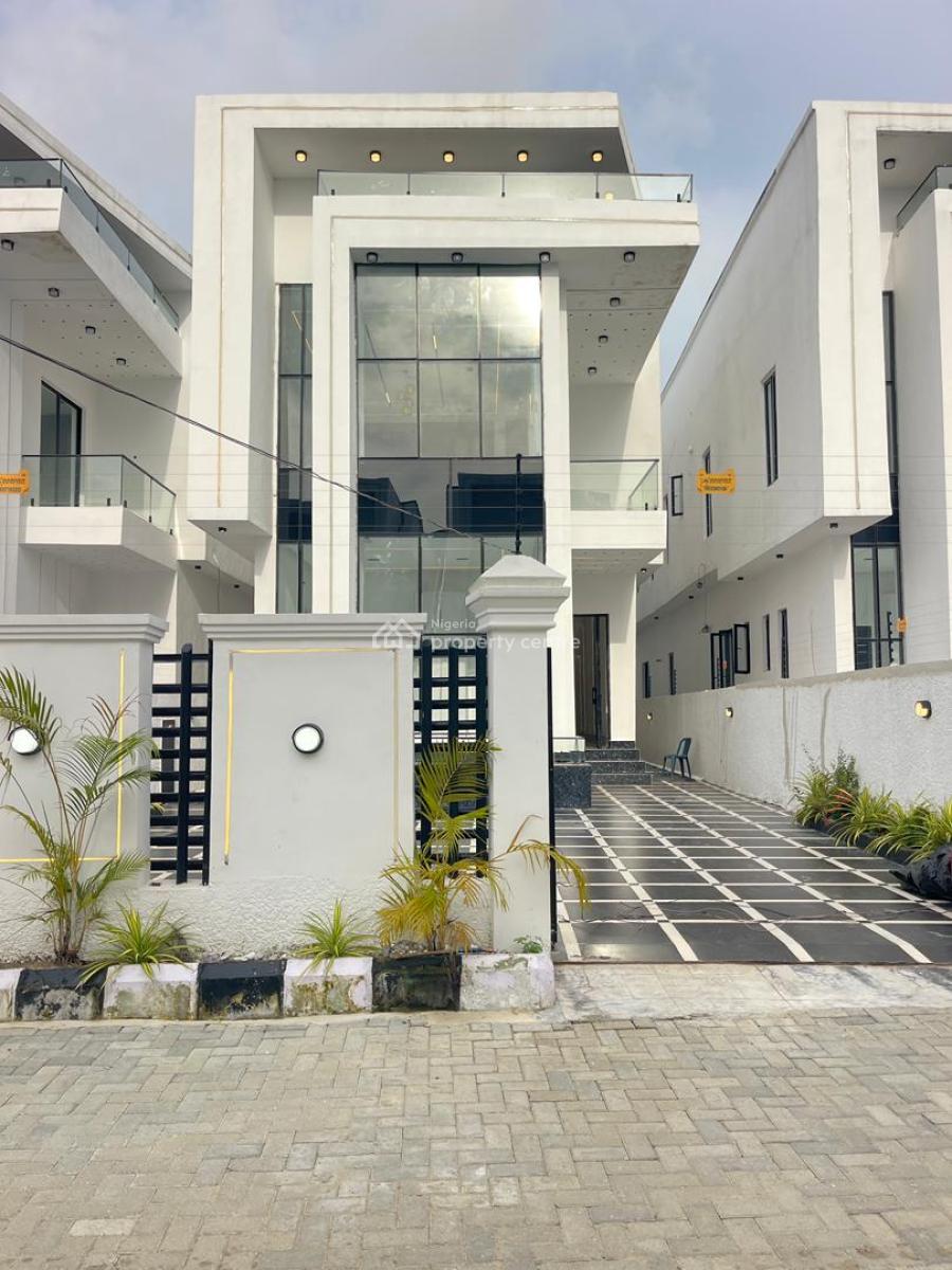Outstanding 5 Bedroom Fully Detached Duplex with Swimming Pool & Bq, Ajah, Lagos, Detached Duplex for Sale