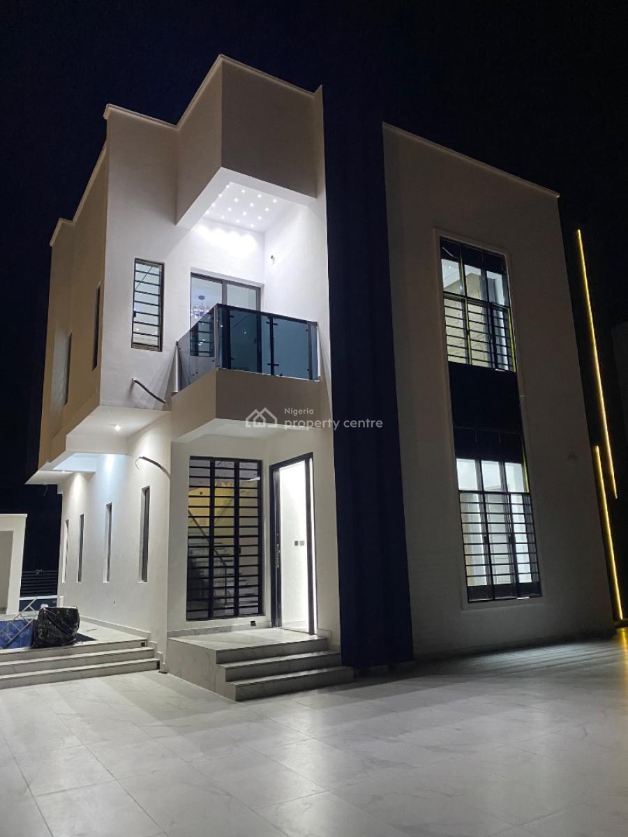Fully Detached 4bedroom Duplex Comes with Swimming Pool Plus Bq, Pearl Garden Estate, Sangotedo, Ajah, Lagos, Detached Duplex for Rent