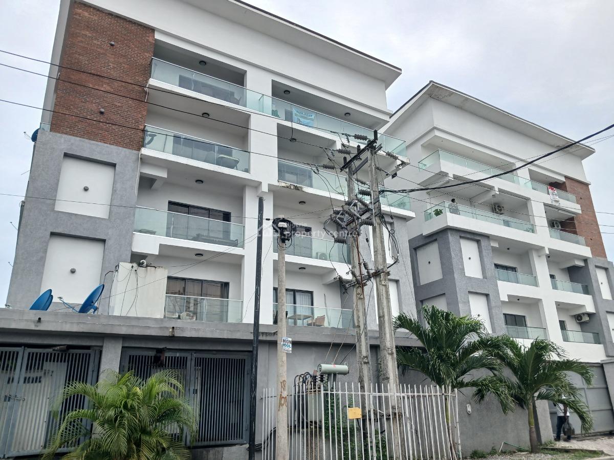 Serviced with 24/7 Power Supply Brand New 2 Bedroom Bedroom En-suite F, Lekki Phase 1, Lekki, Lagos, Flat / Apartment for Rent