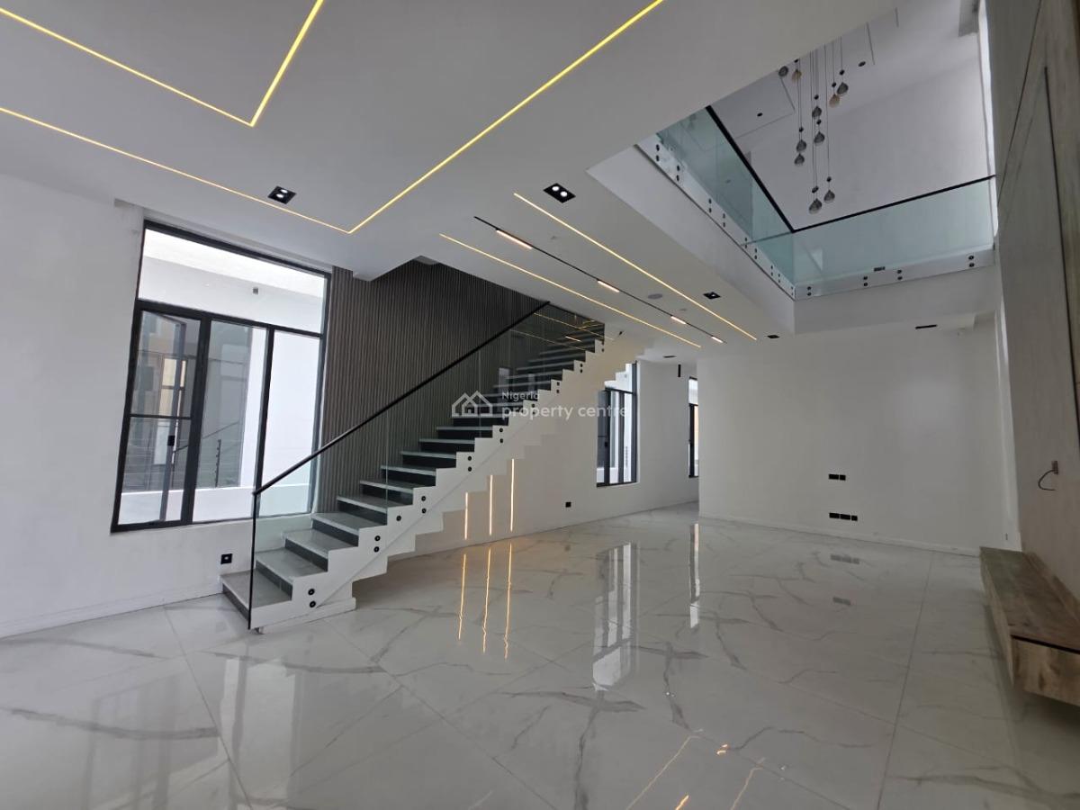 Spacious 5 Bedroom Fully Detached Duplex with Bq, Osapa Lekki Lagos, Osapa, Lekki, Lagos, Detached Duplex for Sale