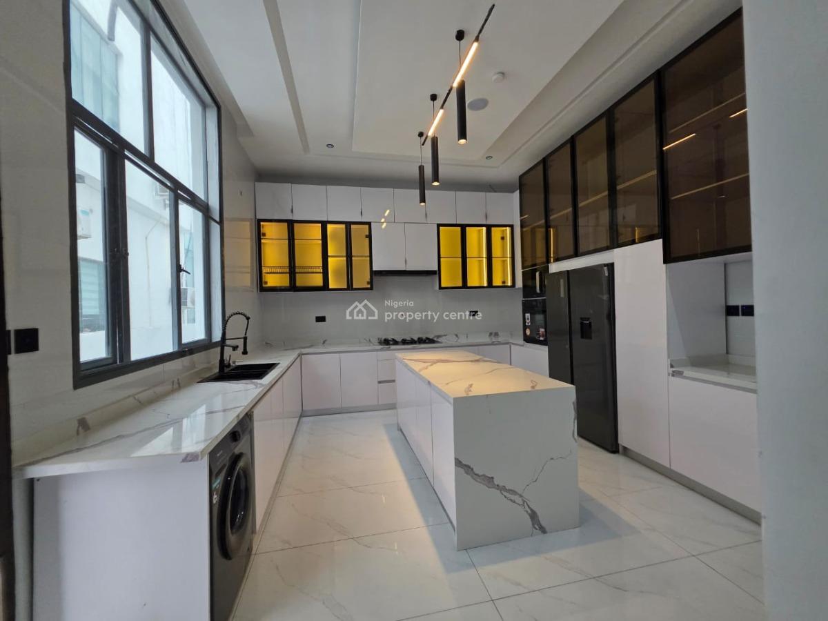 Spacious 5 Bedroom Fully Detached Duplex with Bq, Osapa Lekki Lagos, Osapa, Lekki, Lagos, Detached Duplex for Sale
