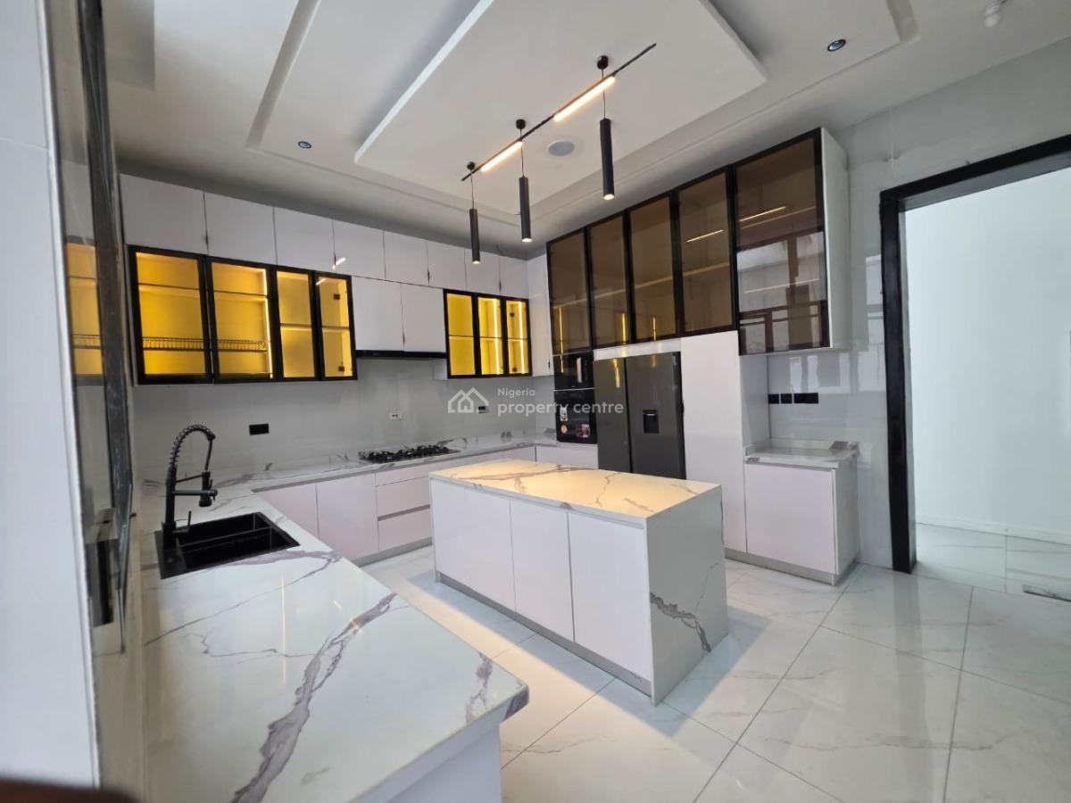 Spacious 5 Bedroom Fully Detached Duplex with Bq, Osapa Lekki Lagos, Osapa, Lekki, Lagos, Detached Duplex for Sale