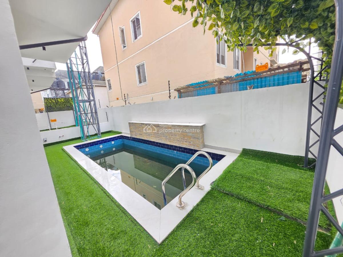 Spacious 5 Bedroom Fully Detached Duplex with Bq, Osapa Lekki Lagos, Osapa, Lekki, Lagos, Detached Duplex for Sale