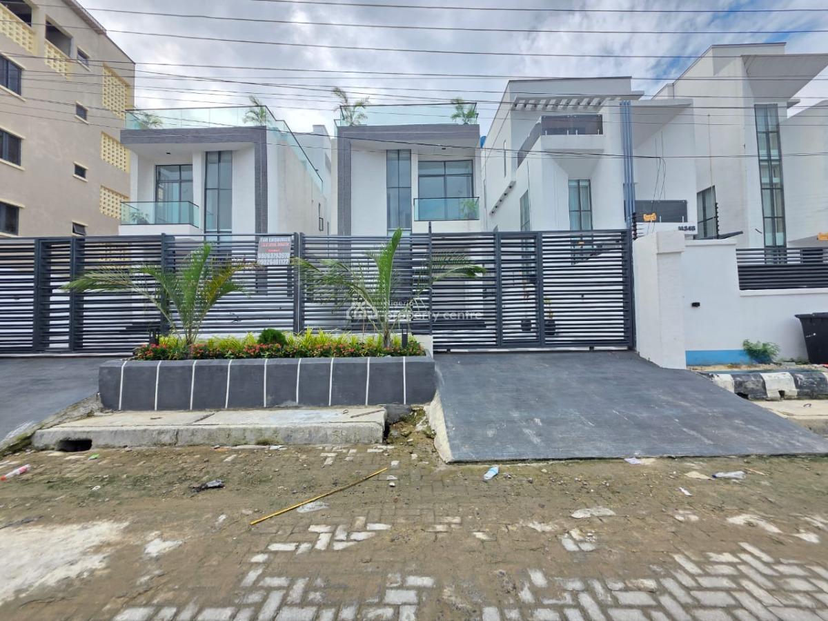 Spacious 5 Bedroom Fully Detached Duplex with Bq, Osapa Lekki Lagos, Osapa, Lekki, Lagos, Detached Duplex for Sale