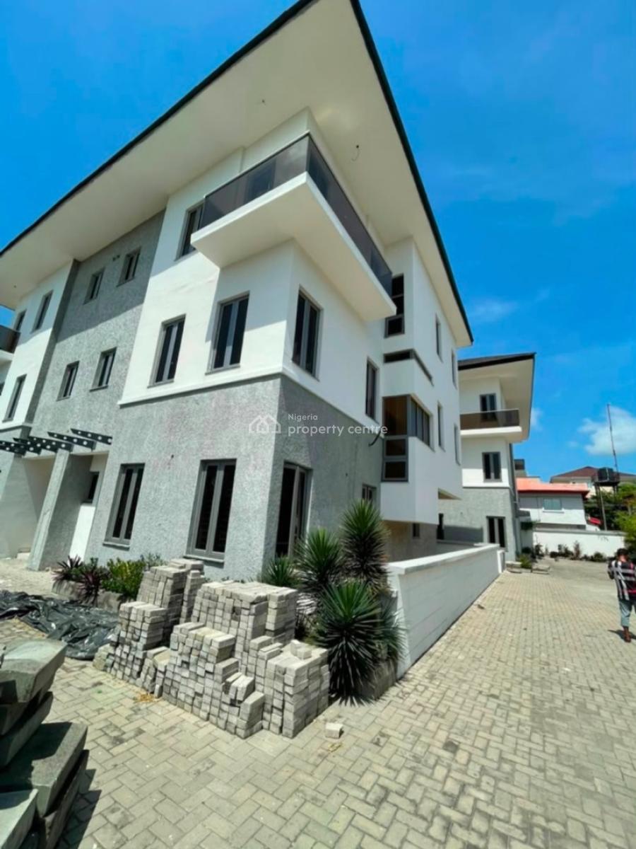 Luxury 4 Units of 4 Bedroom Terrace Duplex with Bq at Oniru, V.i, Oniru, Victoria Island (vi), Lagos, Terraced Duplex for Rent