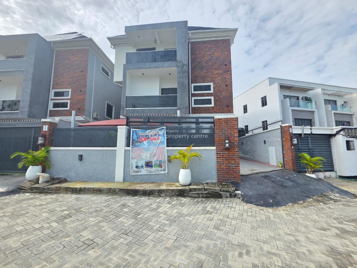 Designed 5 Bedroom Fully Detached Duplex with Bq, Osapa Lekki Lagos, Osapa, Lekki, Lagos, Detached Duplex for Sale