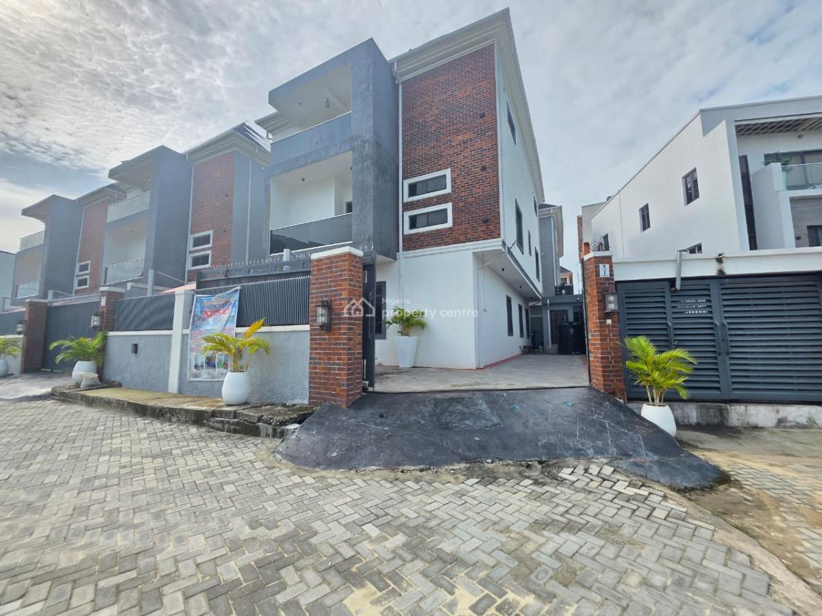 Designed 5 Bedroom Fully Detached Duplex with Bq, Osapa Lekki Lagos, Osapa, Lekki, Lagos, Detached Duplex for Sale
