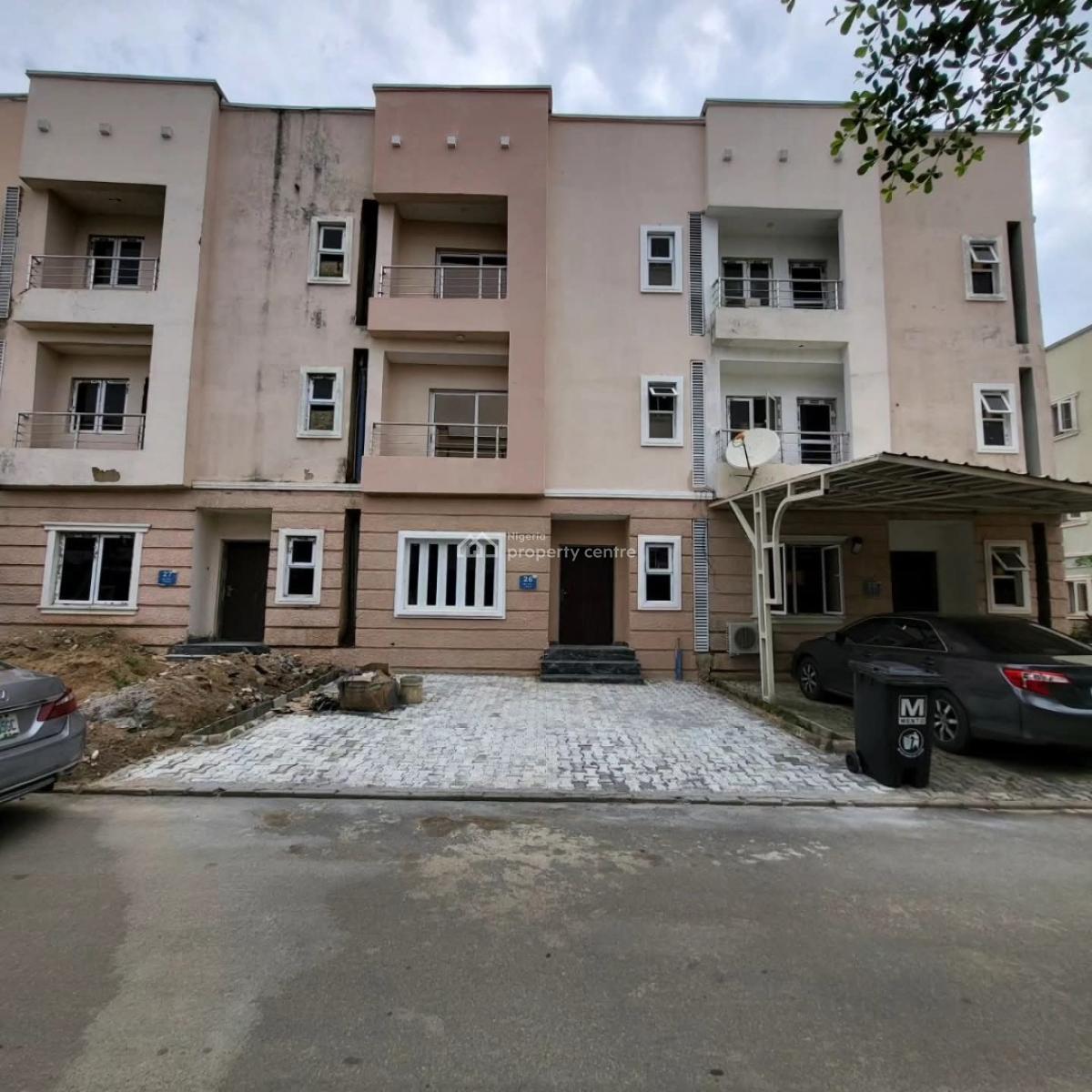Newly Built 4 Bedrooms Terrace Duplex with a Room Boys, Apo, Abuja, Detached Duplex for Sale