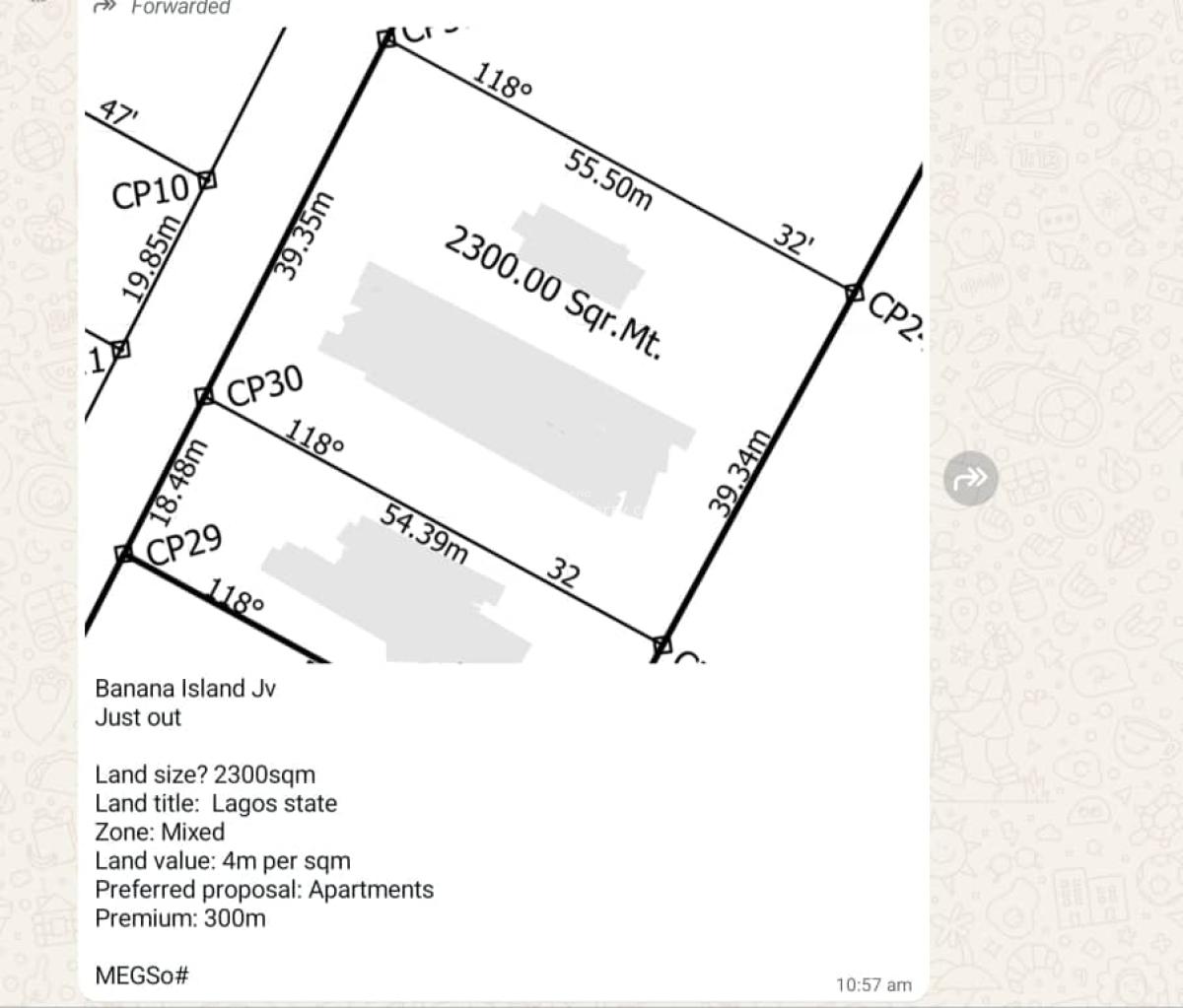 Banana Island Jv Land Size 2,300sqm Land Title Lagos State, Banana Island, Ikoyi, Lagos, Land Joint Venture