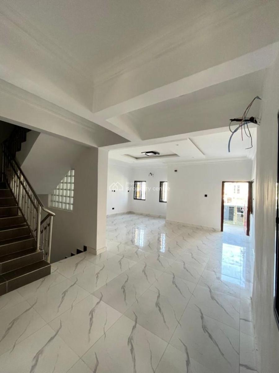 4 Bedroom Semi Detached Duplex with Bq, Chevron, Lekki, Lagos, Semi-detached Duplex for Rent