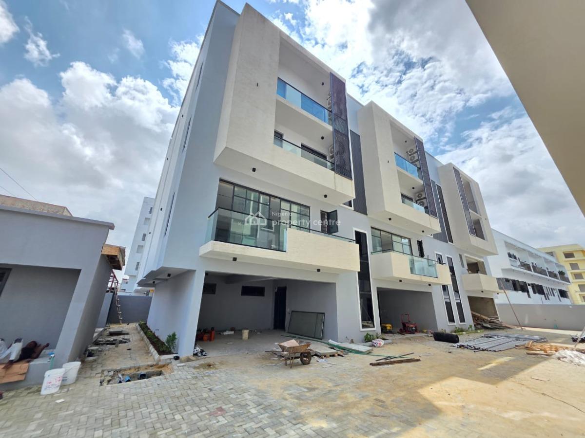 4 Bedroom Terrace Duplex with Bq  Private Elevator, Lekki Phase 1, Lekki, Lagos, Terraced Duplex for Sale