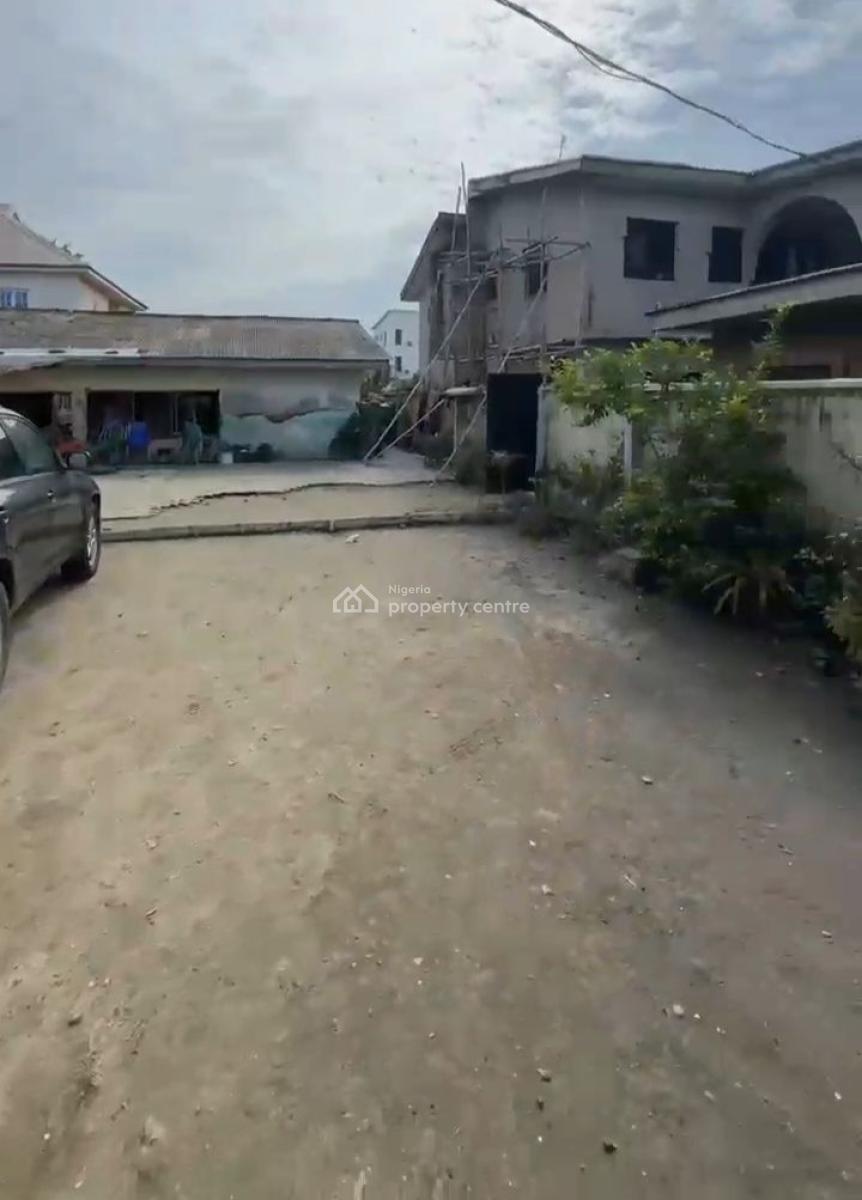 Land Measuring 1,150sqm with Structures, Silverbird  Road, Jakande, Lekki, Lagos, Mixed-use Land for Sale