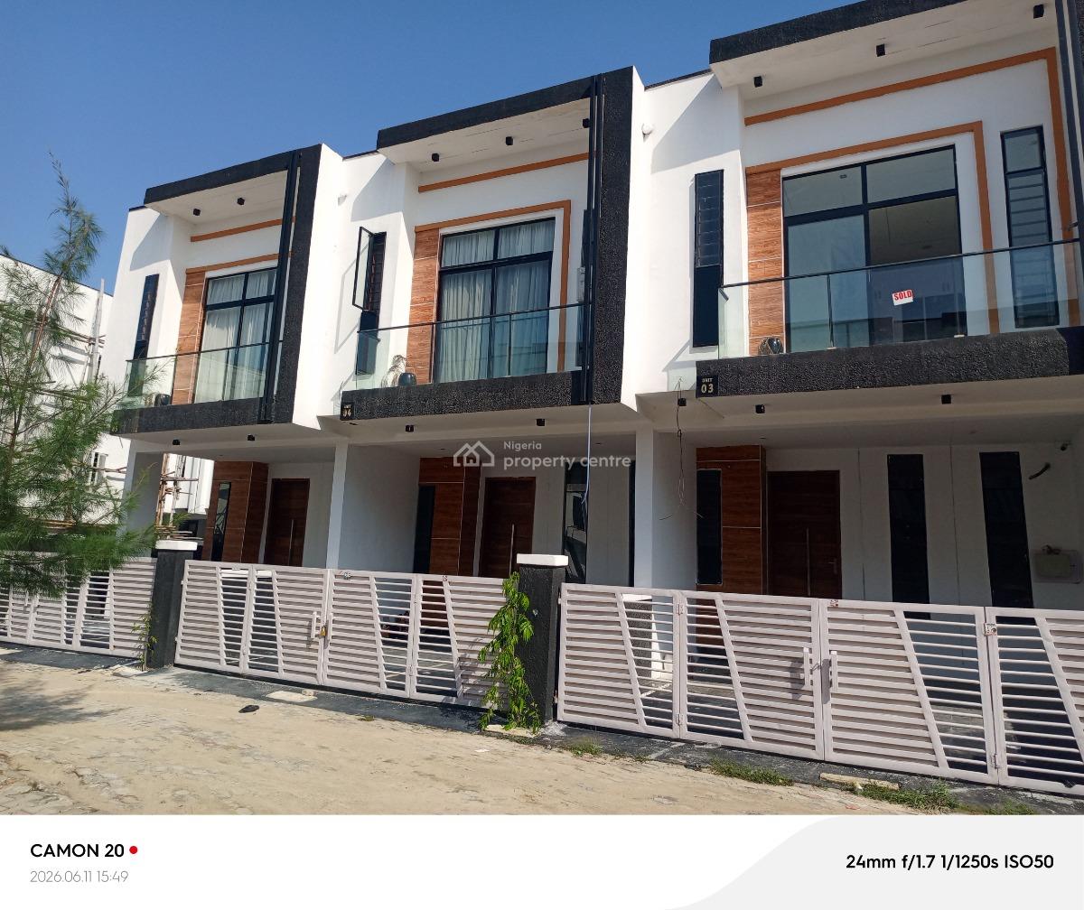Spacious 4bedroom Terrence Duplex  Slightly Finished, Ikota Gra, Ikota, Lekki, Lagos, Terraced Duplex for Rent