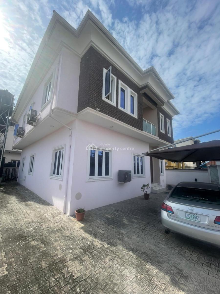 5 Bedroom Detached House with One Room Bq, Canal West Estate, Osapa, Lekki, Lagos, Detached Duplex for Sale