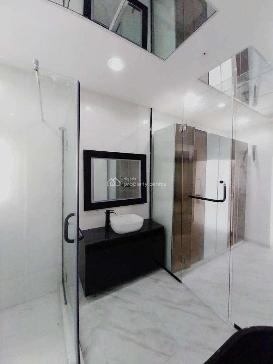 Brand New Self Serviced 5 Bedroom Fully Detached with Bq and Swimming, Chevron, Lekki, Lagos, Detached Duplex for Rent