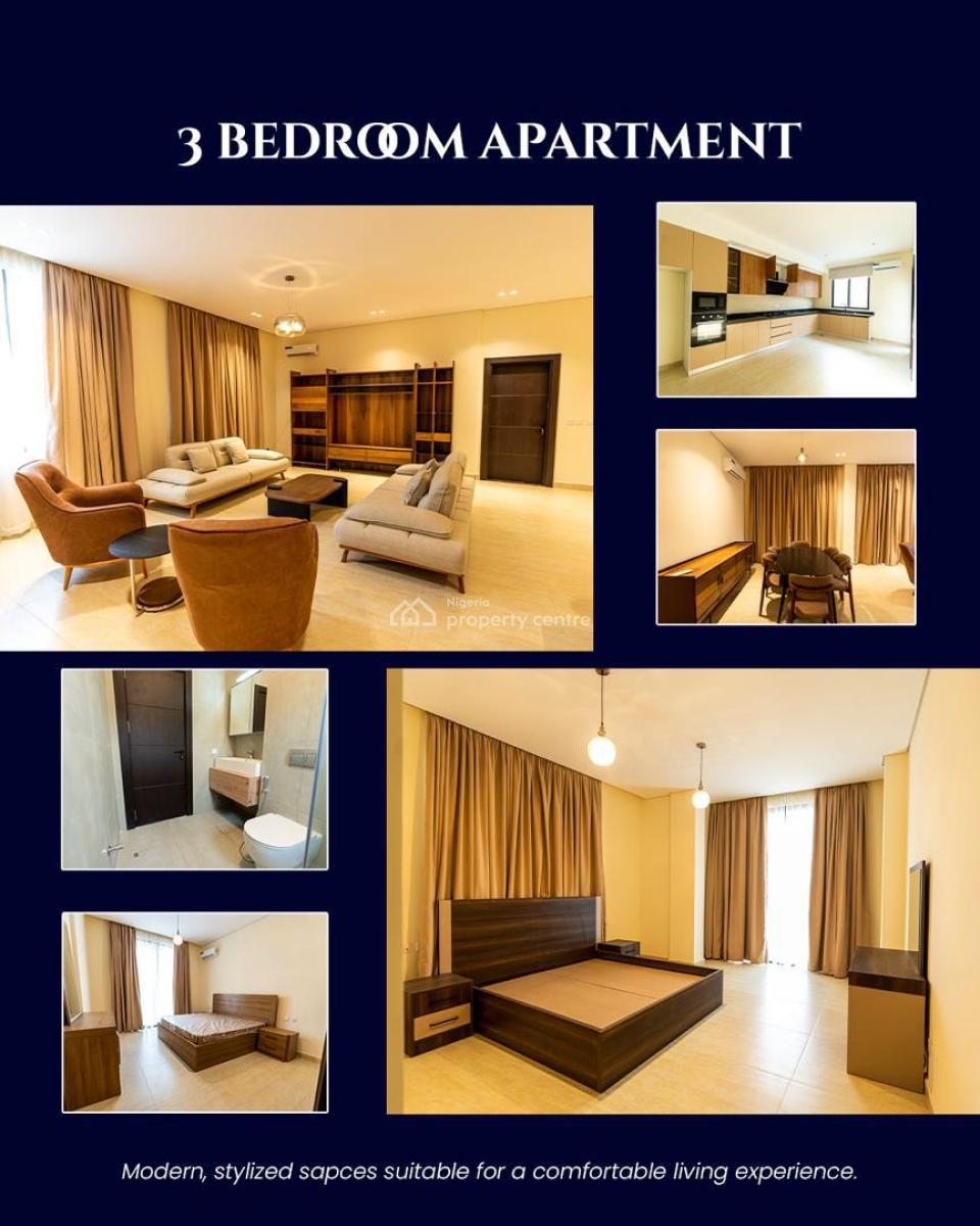 Luxurious 3 Bedroom Apartment, Maitama District, Abuja, Flat / Apartment for Sale