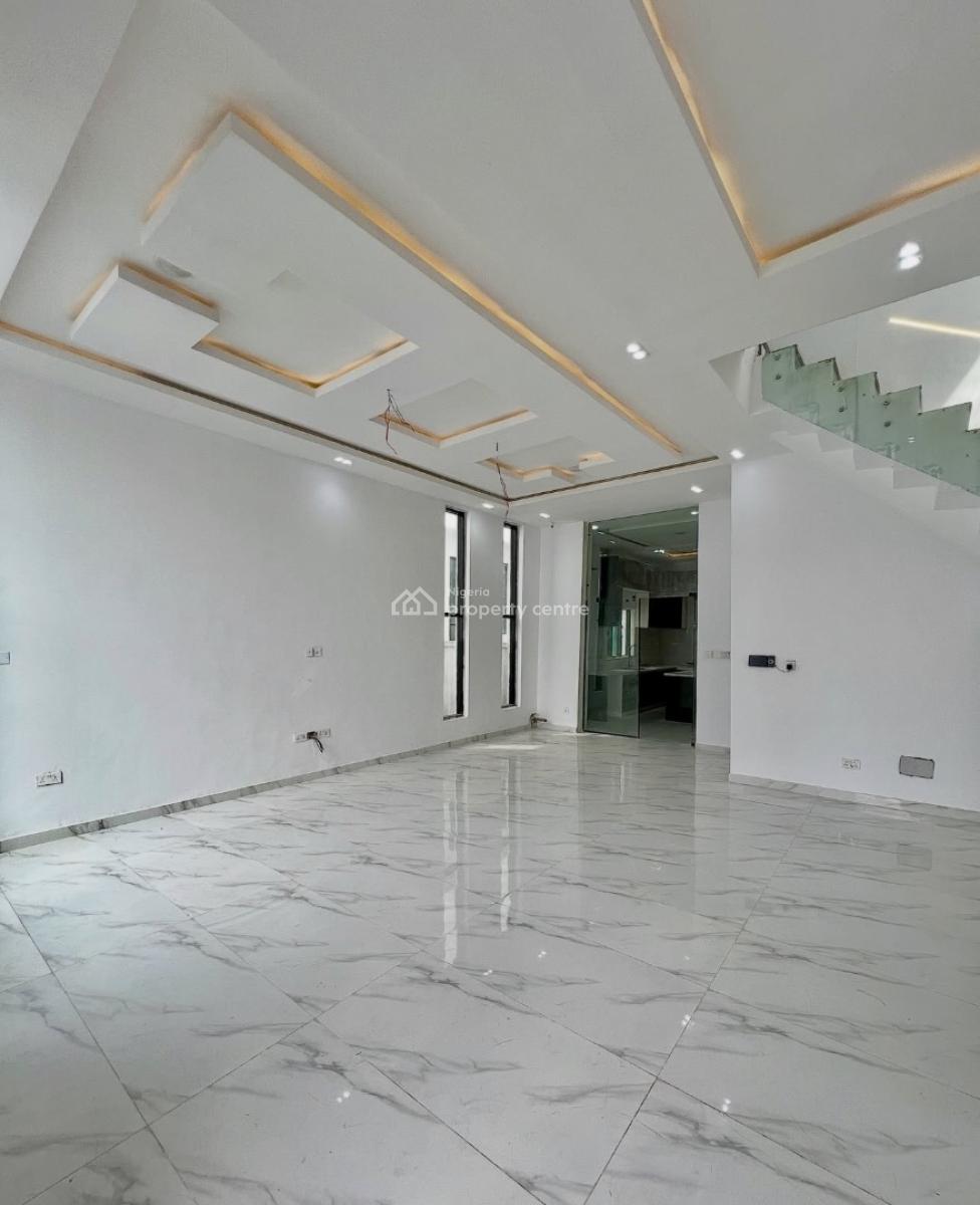 Tastefully 4 Bedroom Fully Detached with Swimming Pool Duplex with Bq, Secure Estate at Chevron Lekki, Lekki, Lagos, Detached Duplex for Sale