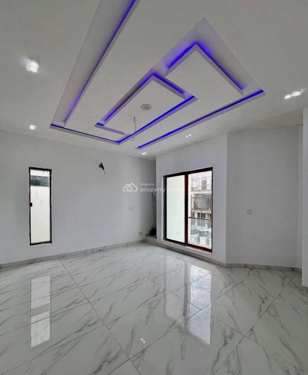Tastefully 4 Bedroom Fully Detached with Swimming Pool Duplex with Bq, Secure Estate at Chevron Lekki, Lekki, Lagos, Detached Duplex for Sale