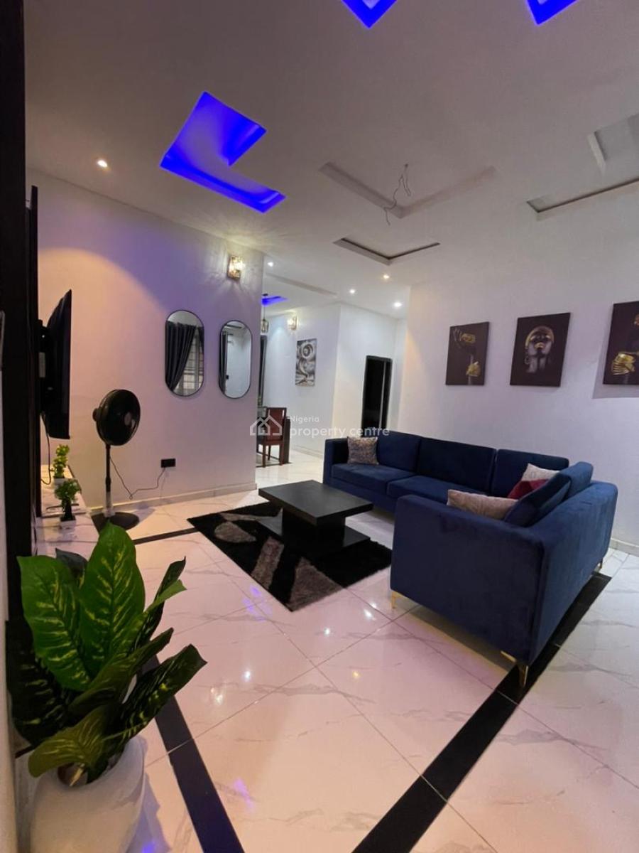 Furnished Two Bedroom Apartment, in an Estate After Lbs Skymall Lane, Ajah, Lagos, Flat / Apartment for Rent