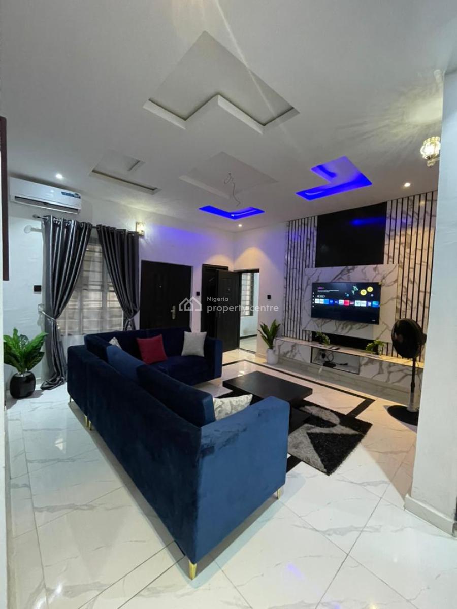 Furnished Two Bedroom Apartment, in an Estate After Lbs Skymall Lane, Ajah, Lagos, Flat / Apartment for Rent