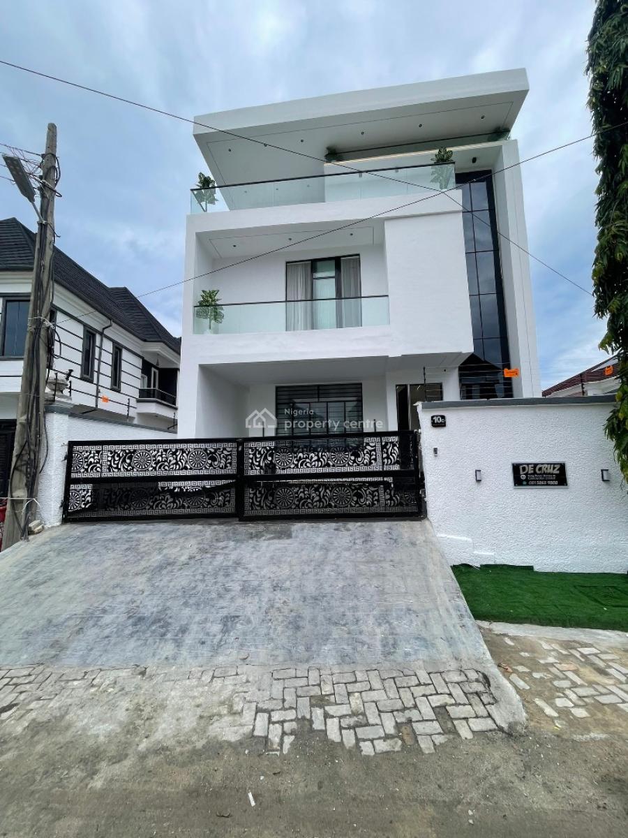 Sophistication 5 Bedroom Fully Detached Duplex with Bq, Own a Stunning Contemporary Residence in One of Most Desirable Locatio, Ikota, Lekki, Lagos, Detached Duplex for Sale
