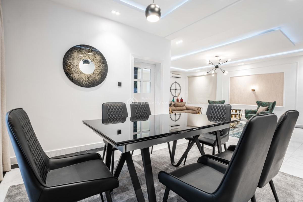 Luxurious 3 Bedroom Furnished Serviced Apartment with Bq and Pool, Banana Island, Banana Island, Ikoyi, Lagos, Flat / Apartment for Rent