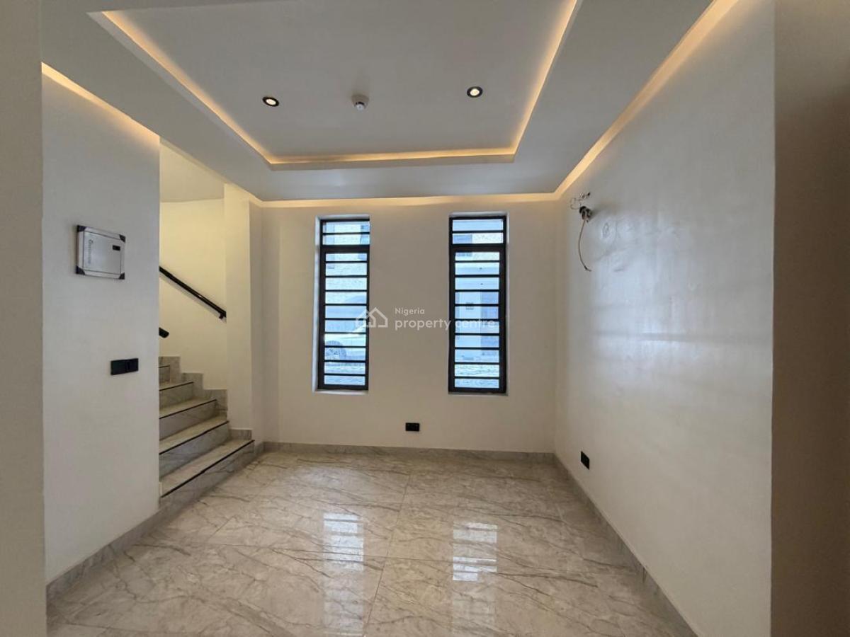 Branded New  4 -bedroom Terrace Duplex with Bq, Whitesand School Road, Lekki Rhs., Lekki Phase 1, Lekki, Lagos, Terraced Duplex for Rent