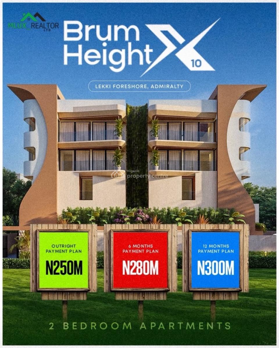 2 &3 Brum Height 11 (the Definition), Lekki, Lekki Phase 1, Lekki, Lagos, Flat / Apartment for Sale